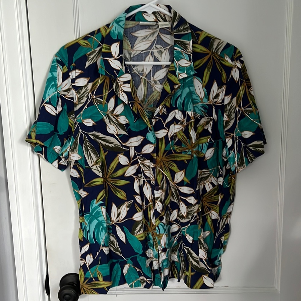 Floral patterned shirt